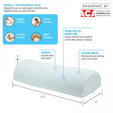 Memory Foam 4-position Pillow